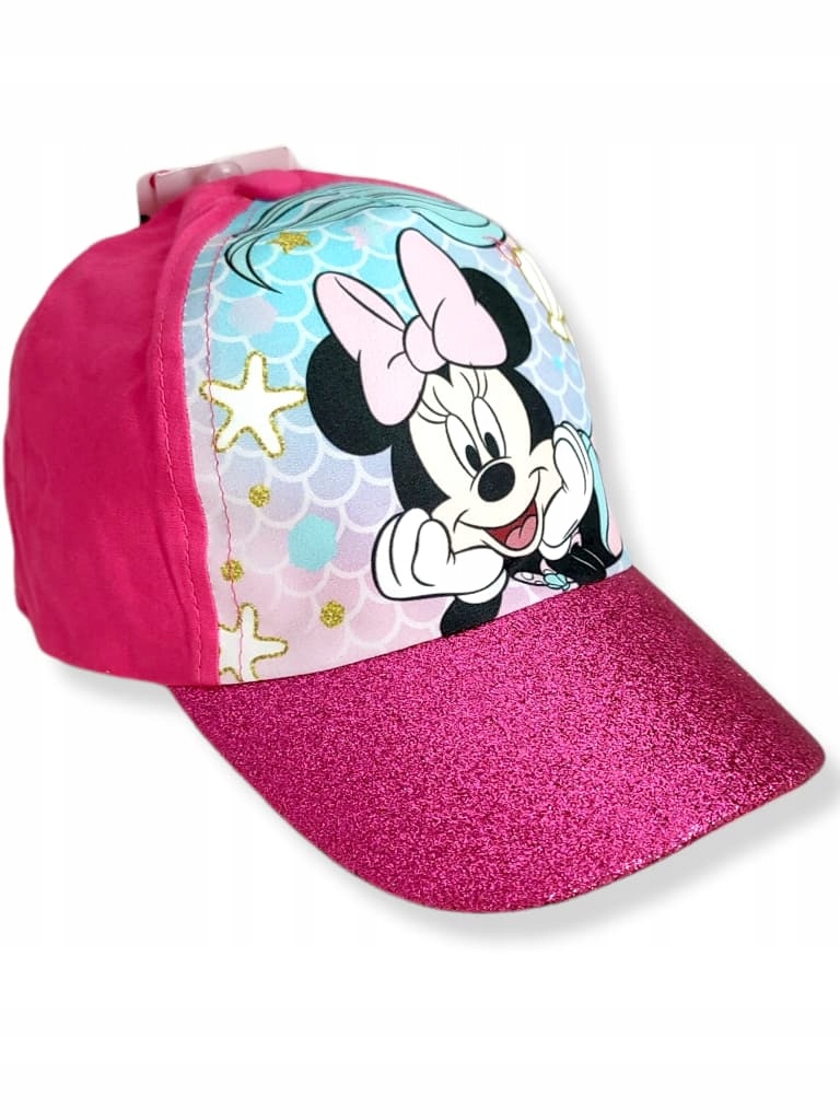 

Czapka z daszkiem Myszka Minnie Brokat 54