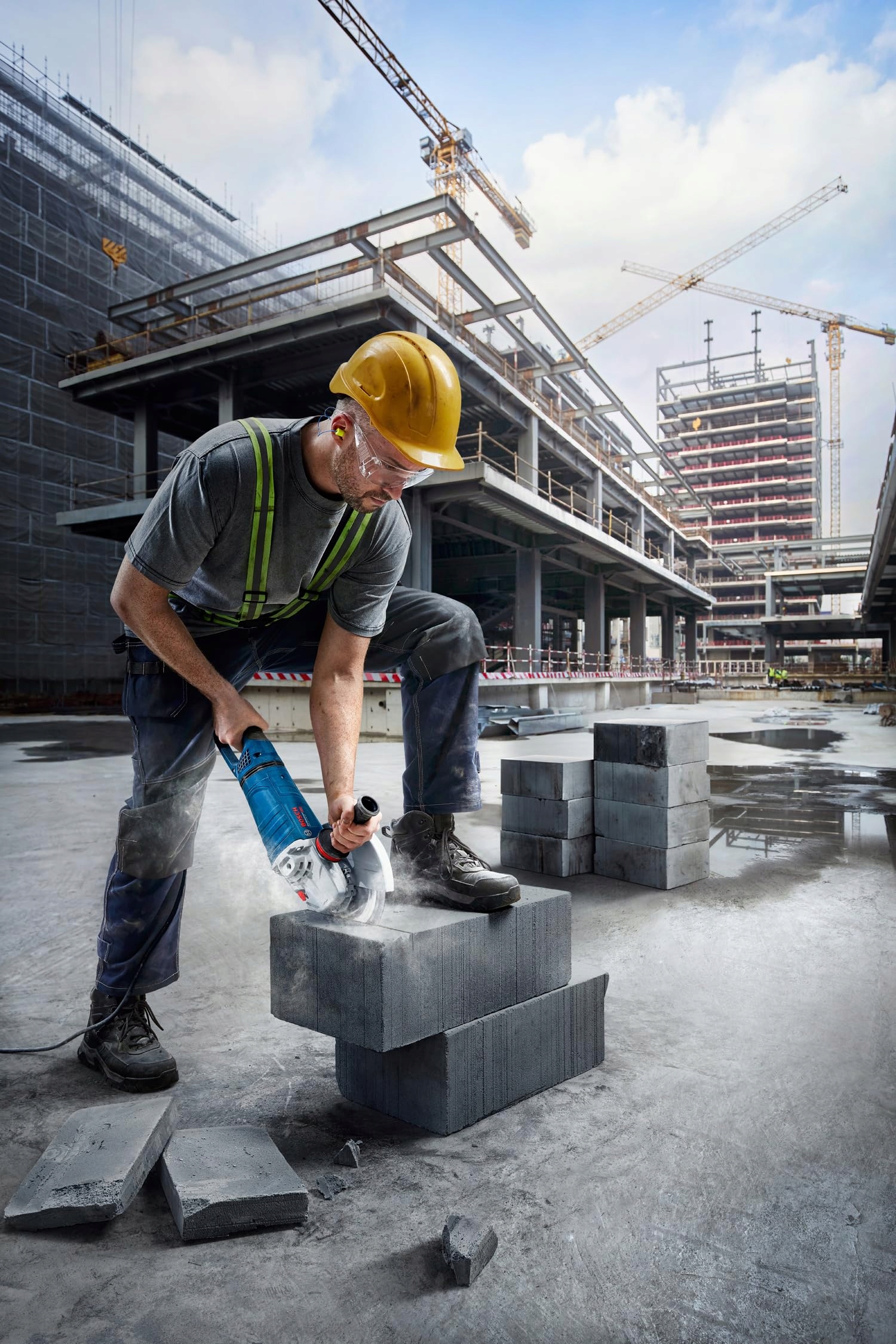 Bosch Professional Winkelschleifer Gws 27-180 Jr Moc 2700 W