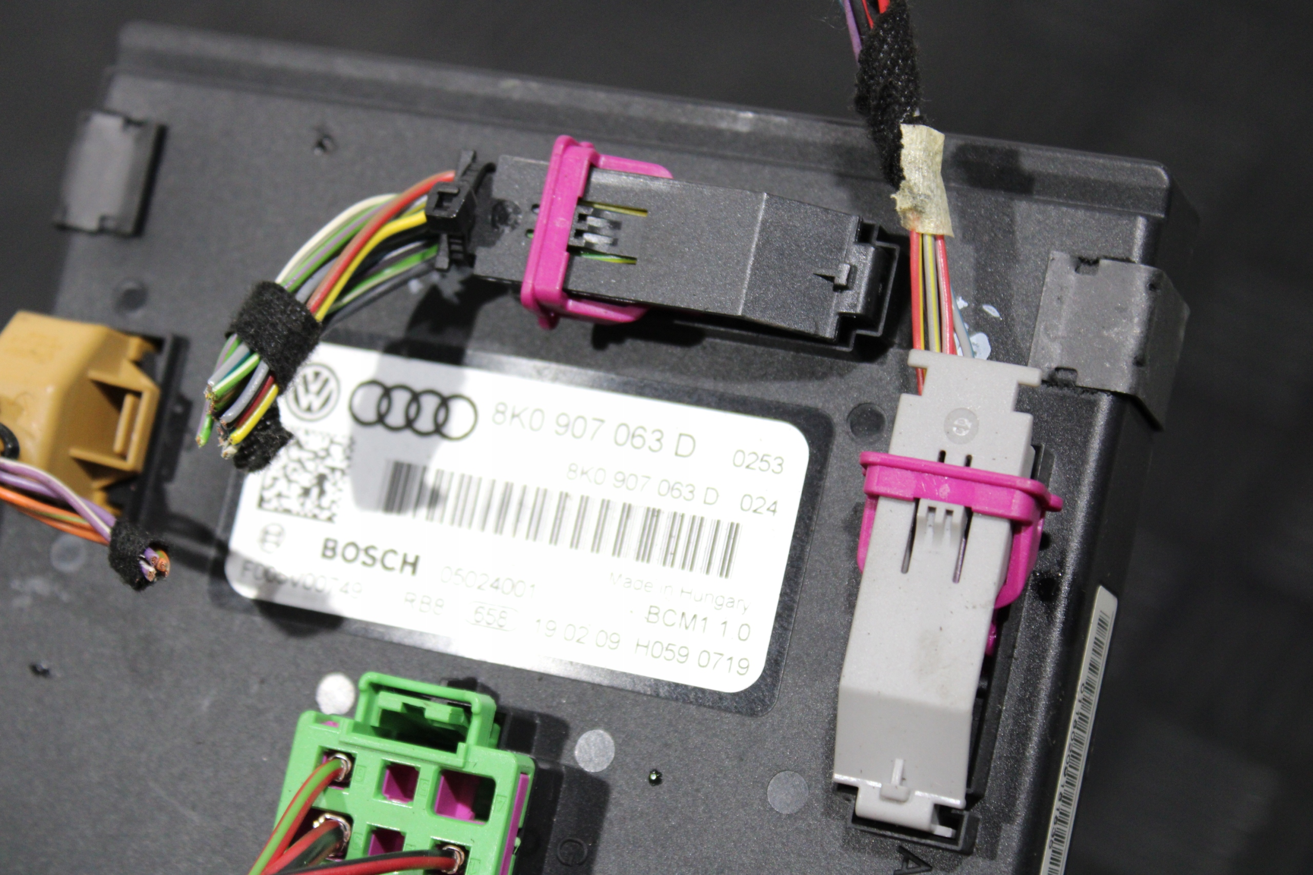 module control unit KOMFORTU AUDI Q5 8R 8R0 8K0907064AQ