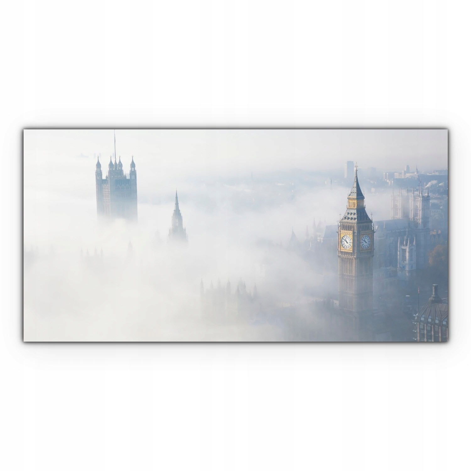 

Obraz na płótnie z foto 100x50 Mgła Londyn Miasto
