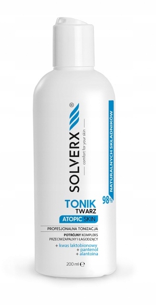 2x Solverx Tonik Obniżający ph Skóry Atopowej 200ml