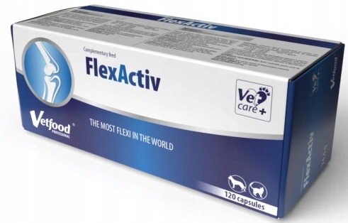 Vetfood Flexactiv 120 kap
