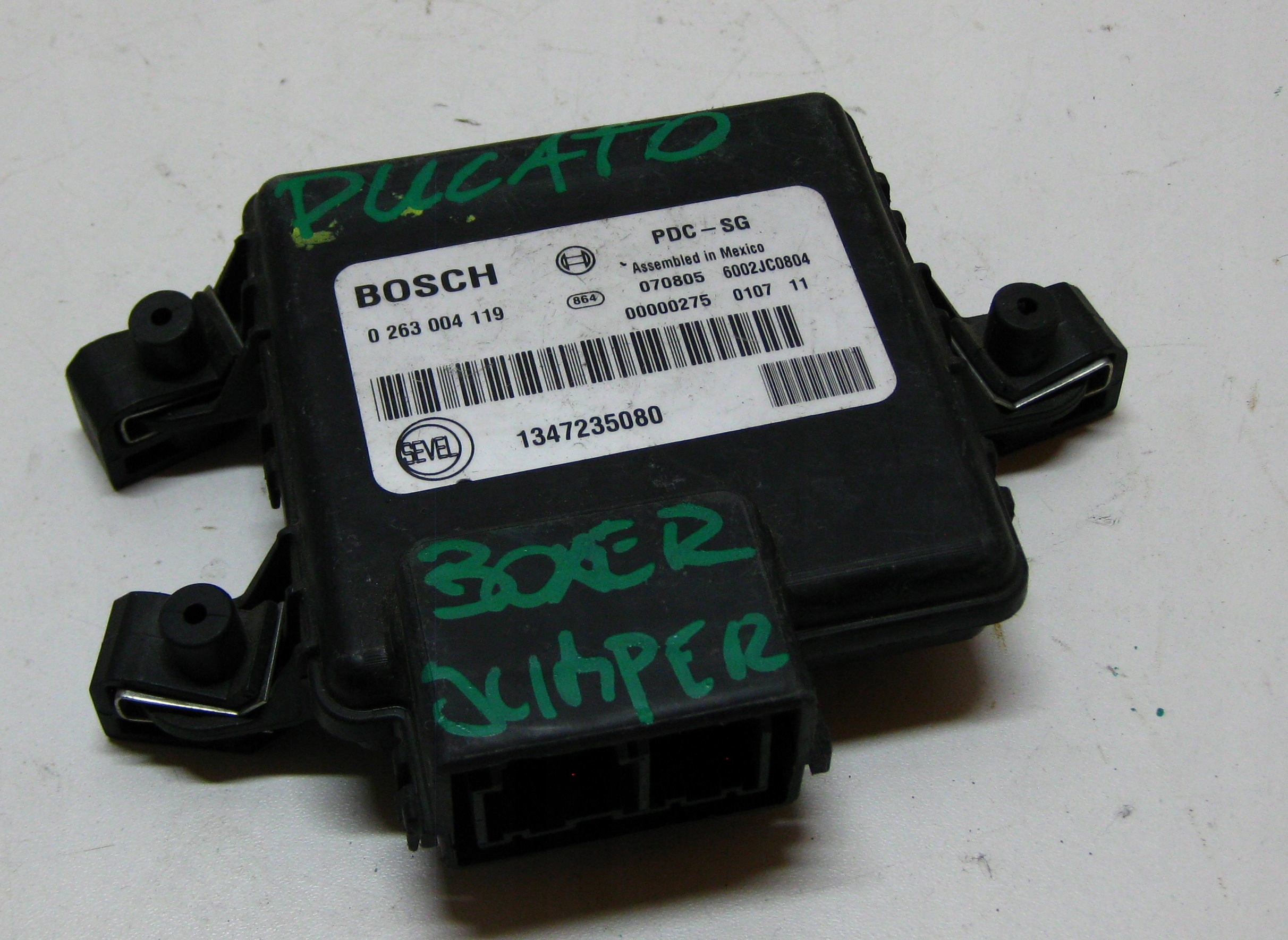DUCATO BOXER JUMPER module PDC control unit 1347235080 0263004119