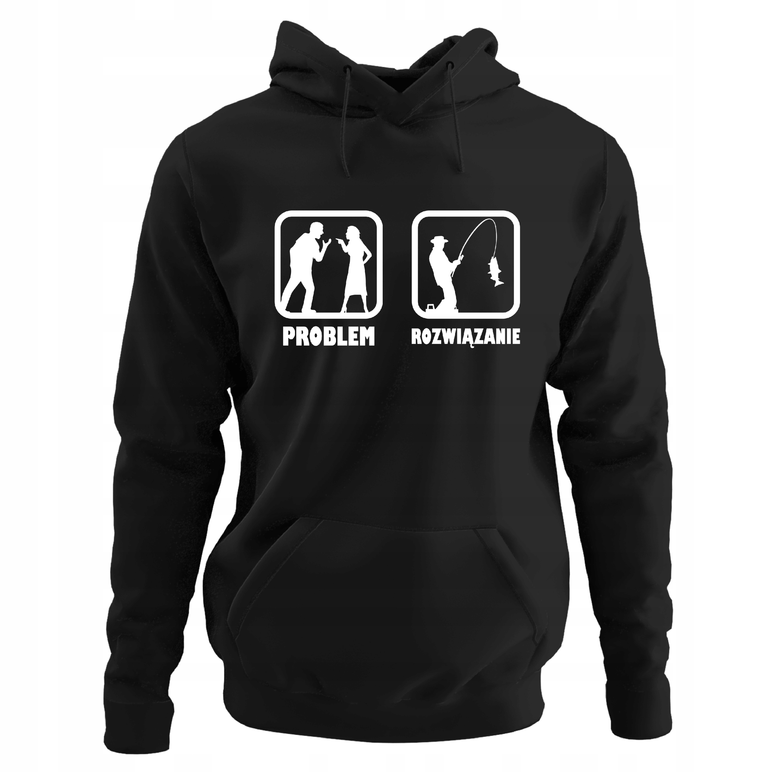 

Bluza Z Kapturem Dla Wędkarza Wędkarz Ryby Rybak L