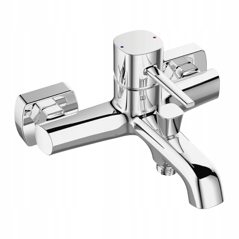 Pola – nástenná vaňová batéria bez sprchovej súpravy