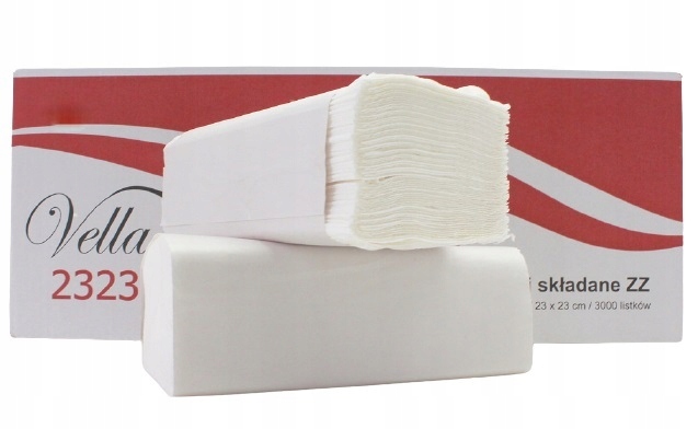 

Vella Ręczniki Papierowe Składane Zz Celuloza 3000