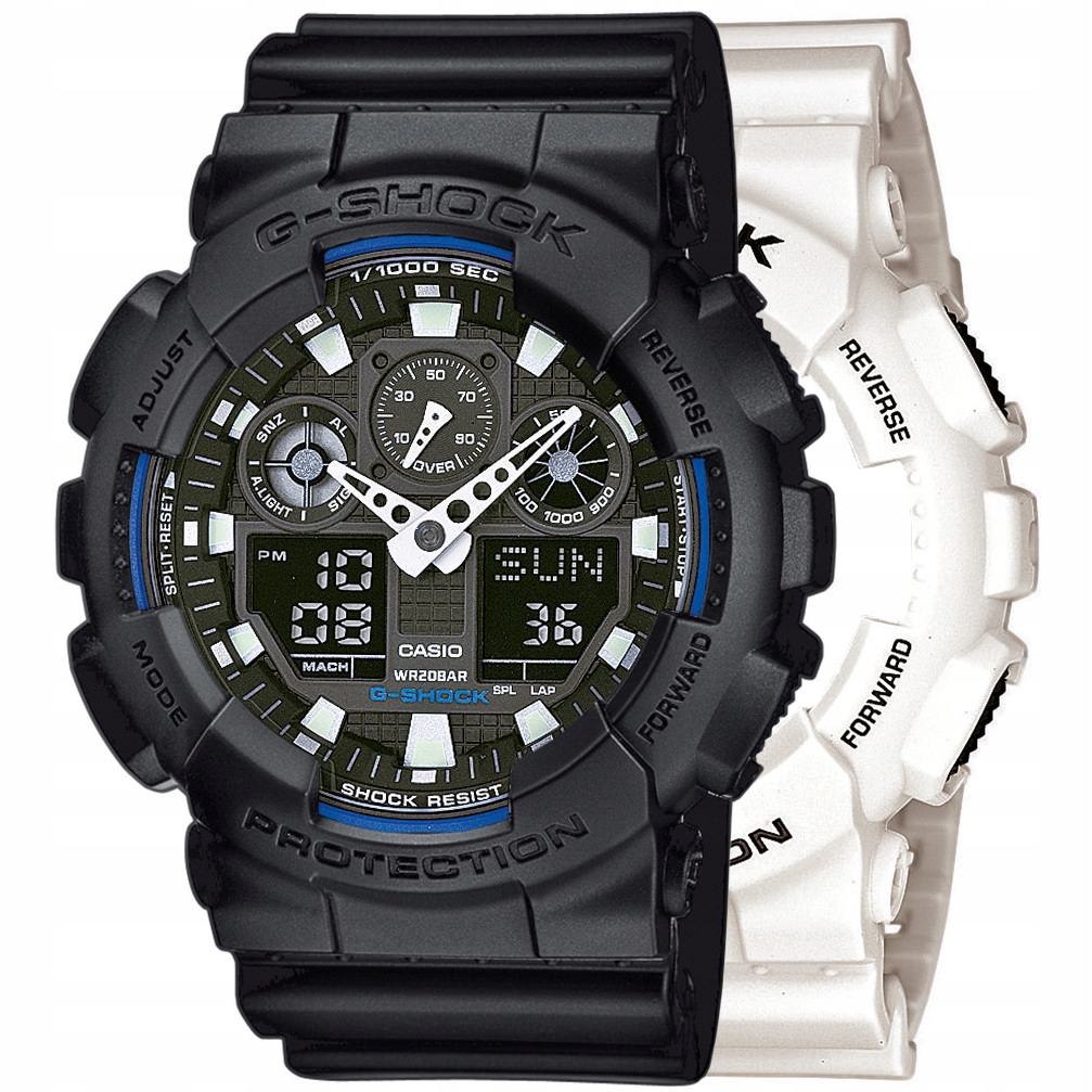 Sada G-shock GA-100B-7AER Černá