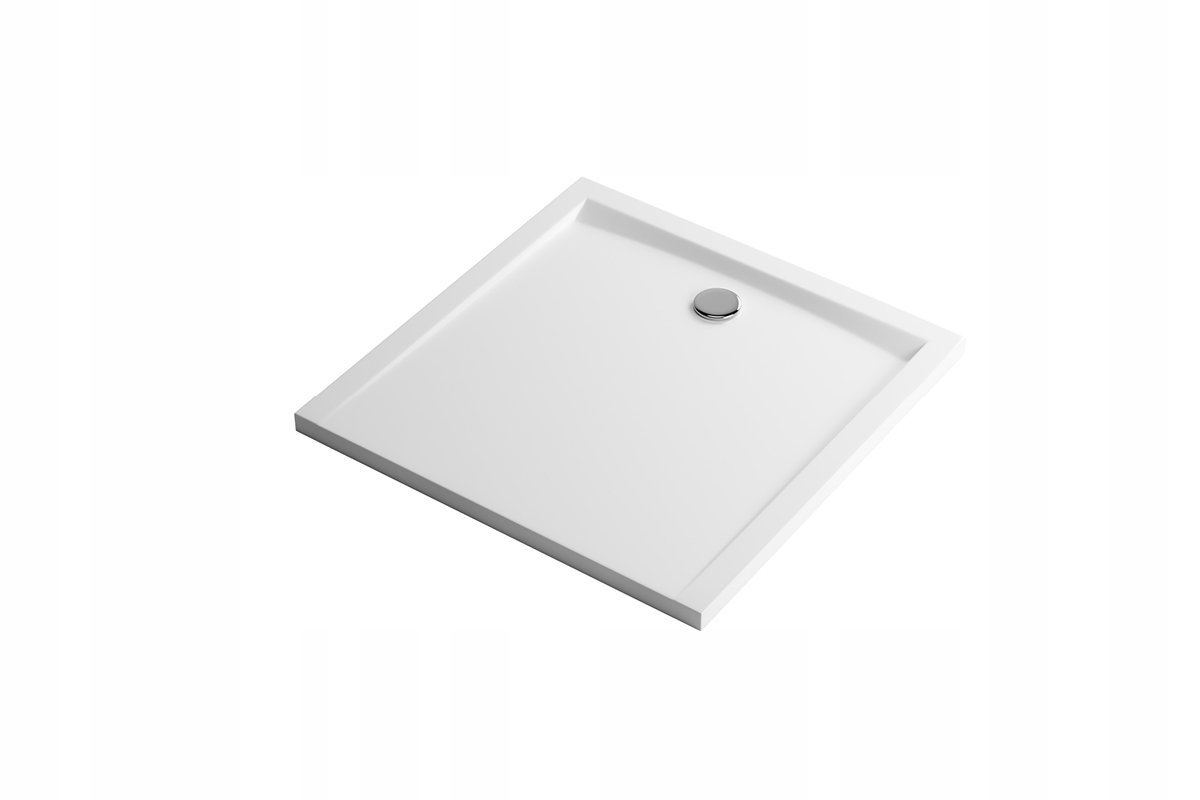 Čtvercová Sprchová Vanička Nízká Forma 90 x 90 cm