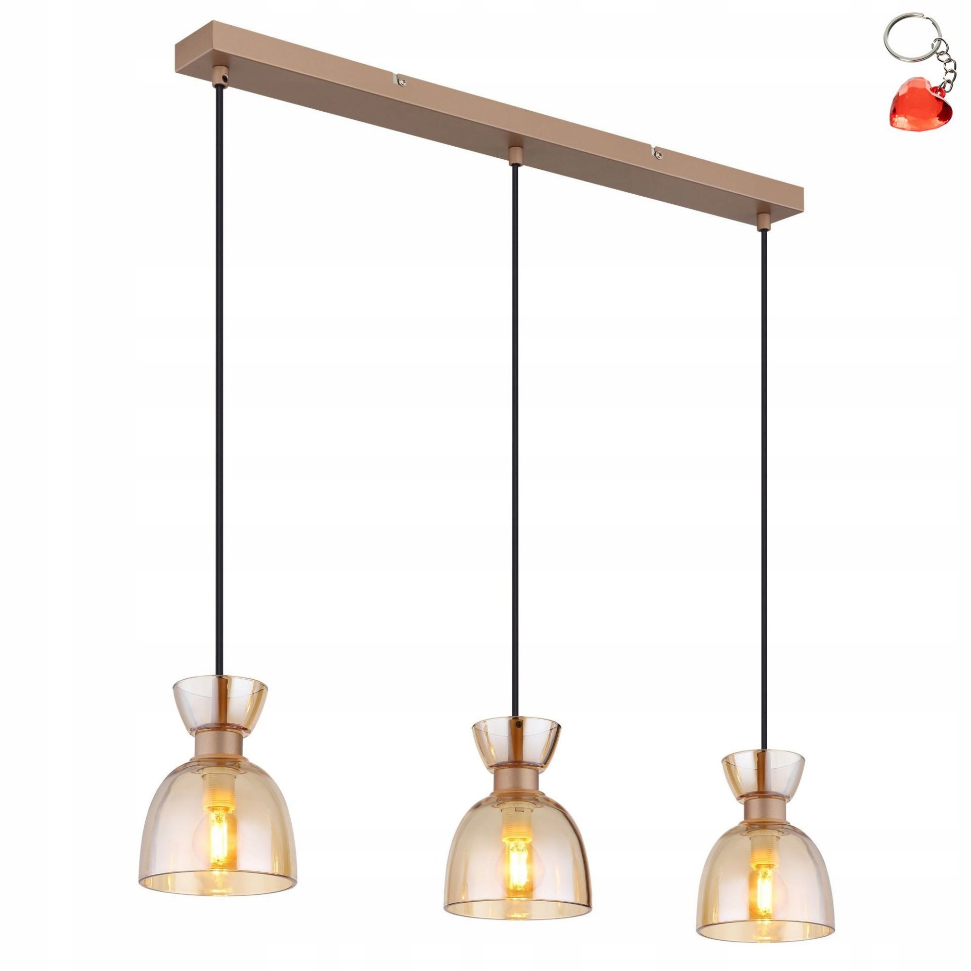 Závesná lampa Massey 15769A-3 Globo