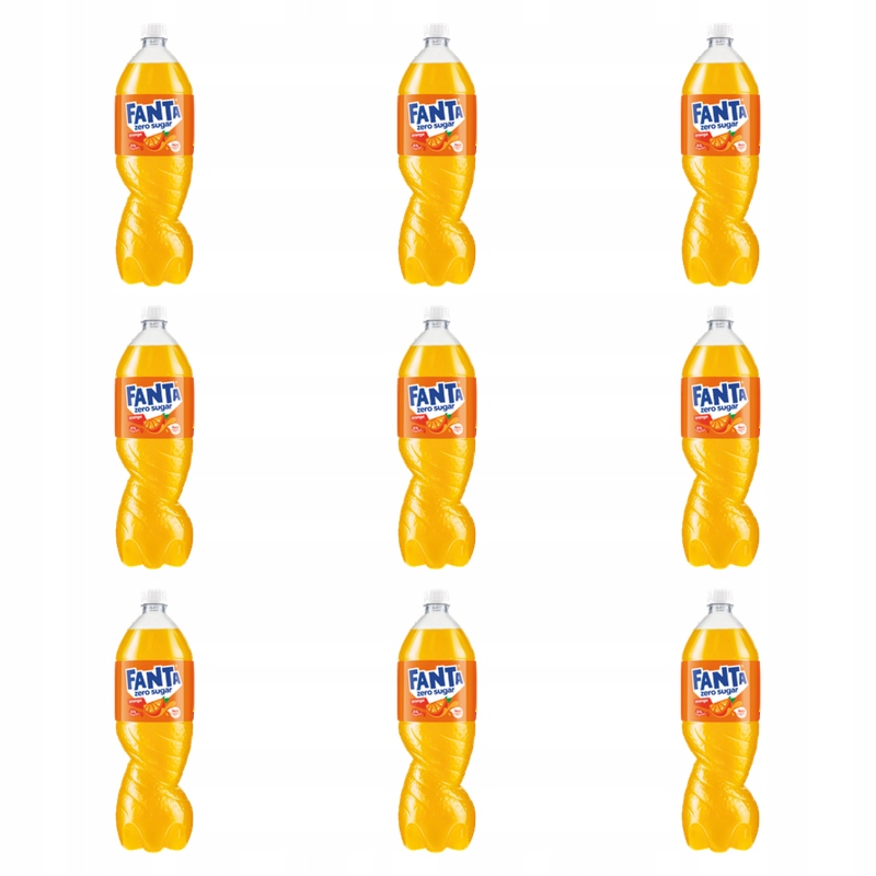 Fanta Orange Zero 1,5 l X9