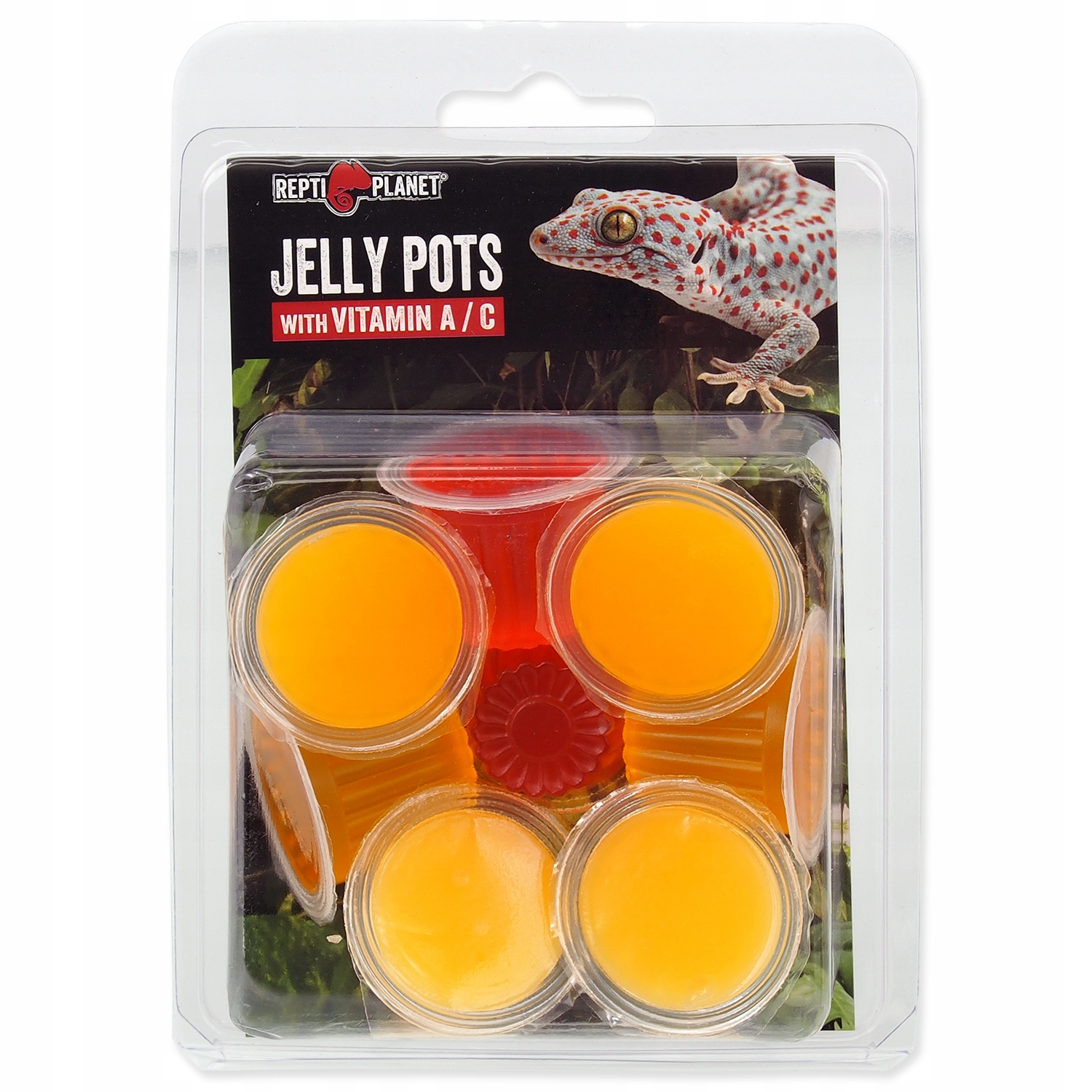 Repti Planet Jelly Pots krmivo v želé pro plazy a hmyz 8 ks