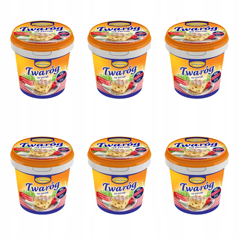 Tvarohový tvarohový koláč Włoszczowa 1 kg X6