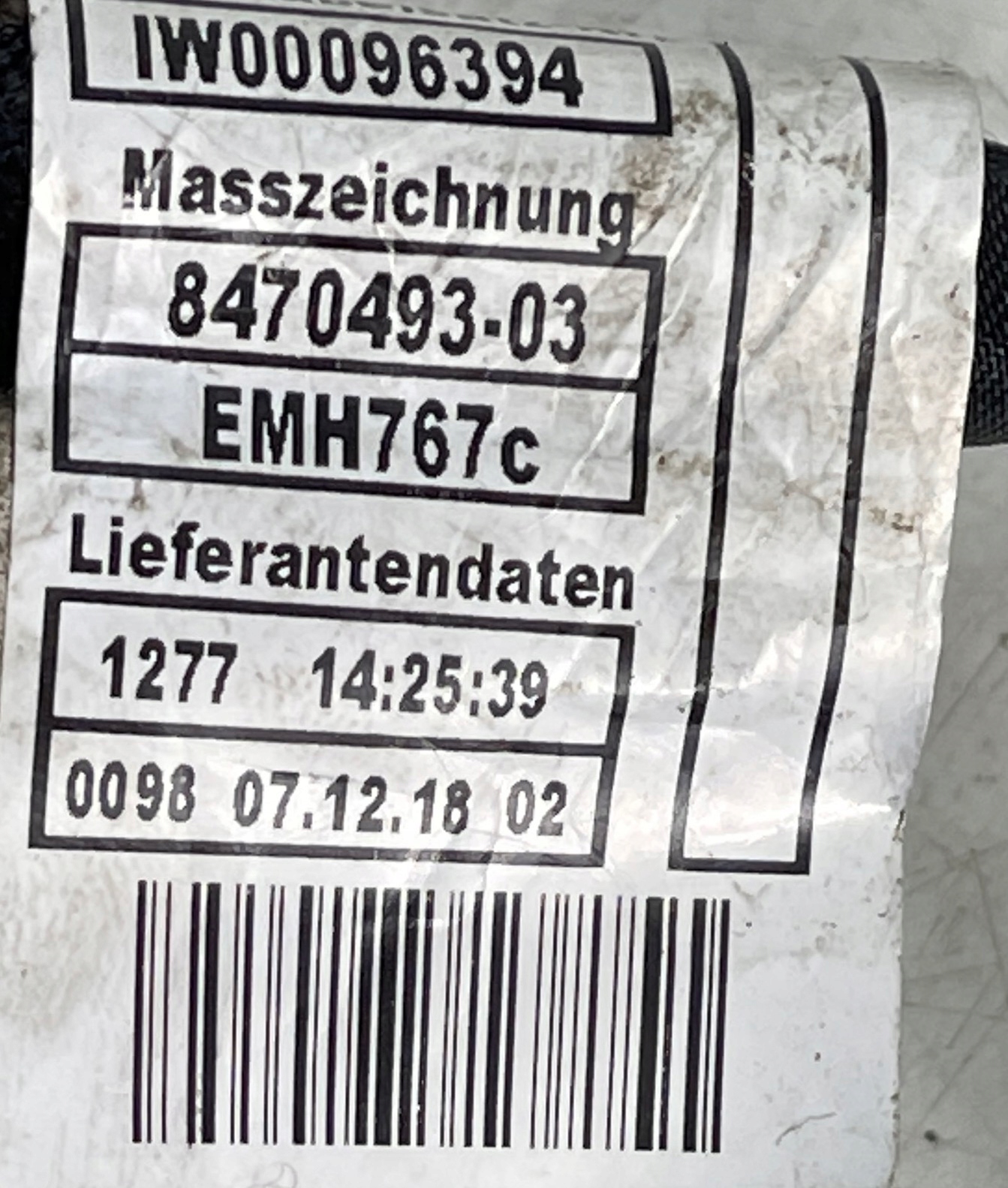 BMW G30 G31 G32 MOTORKABELBAUM 8581475 8470493