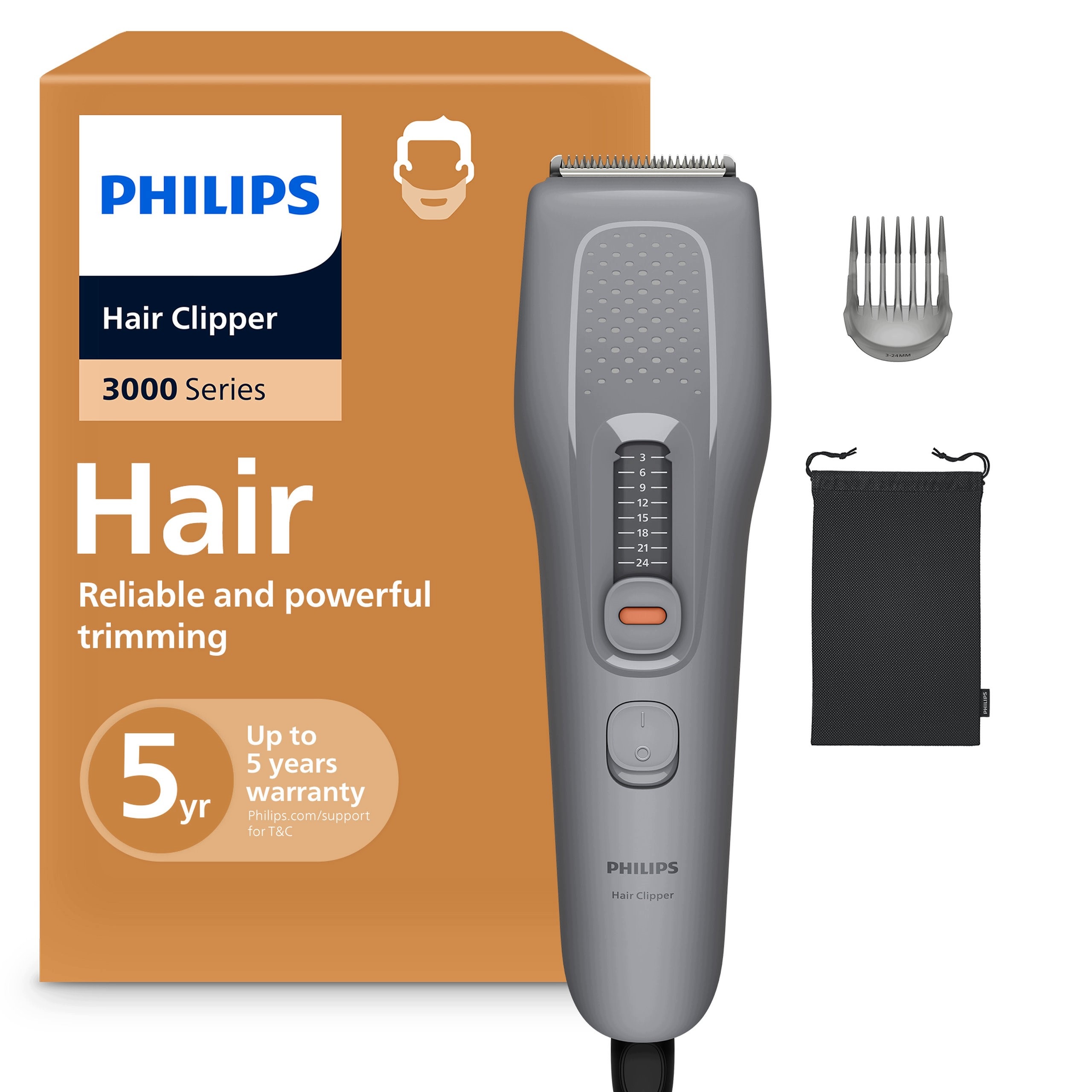 Zastřihovač vlasů Philips Hc 3723/15