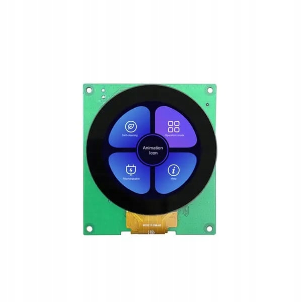 LCD 2.1" 480x480 kulatý kapacitní displej Dwin