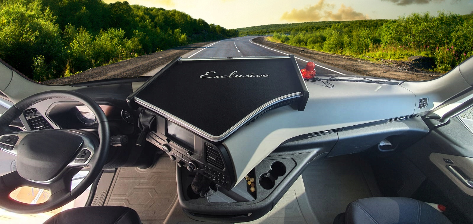 PÓŁKA RTV TIR FORD F-MAX FMAX ŚRODKOWA + BLACIK Numer katalogowy części F-MAX