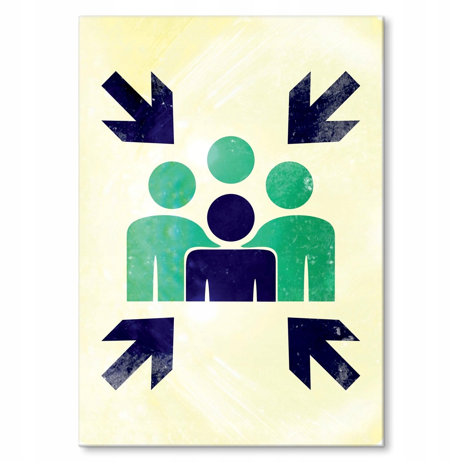 Kovový plakát Party manager Dárek 30 x 42 cm