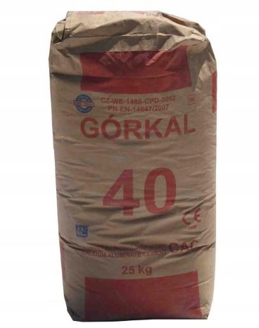 

Cement Glinowy Górkal 40 25KG