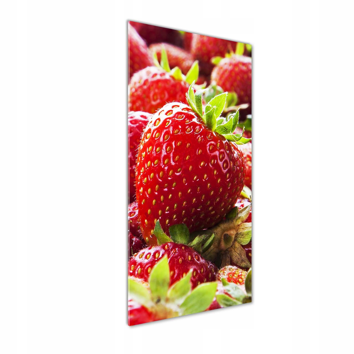 

Foto obraz szkło hartowane Truskawki 50x125 cm