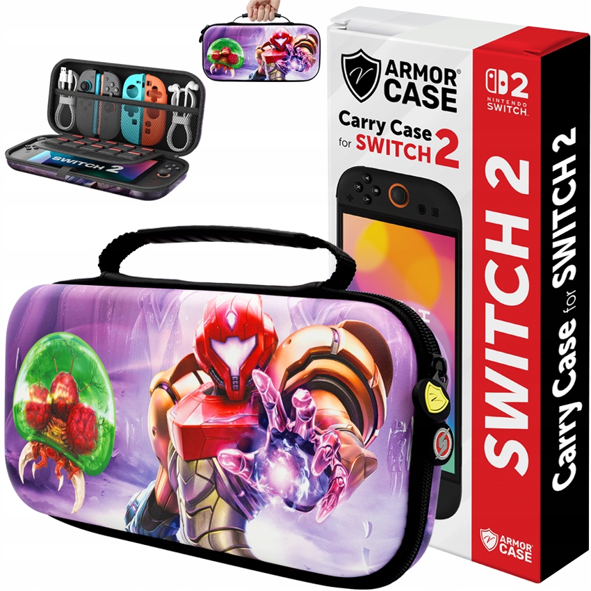 Pokrowiec etui futerał do Nintendo Switch 2 limitowana edycja Metroid