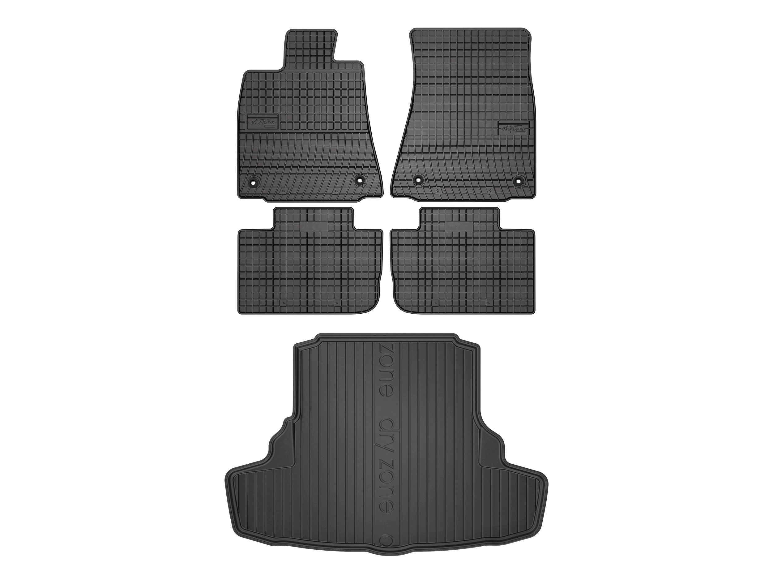 Koberce SolidPRO rohož DryZone pre: Lexus Is III 2013-2020 5 dielikov