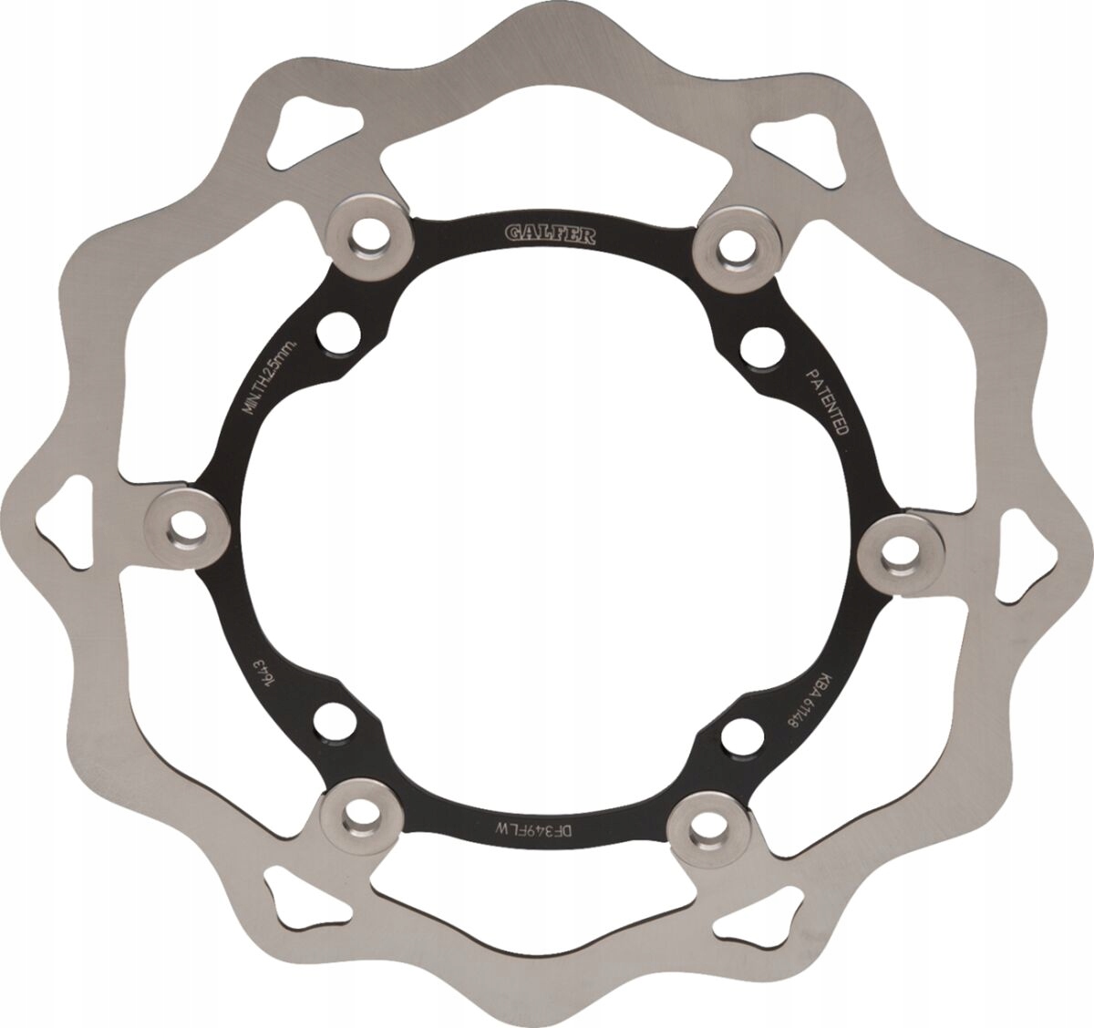 Brzdový Kotúč Galfer Wave 250 MM Suzuki Rm 250 Rmx 450 Rm-z 250 Rm-z 450