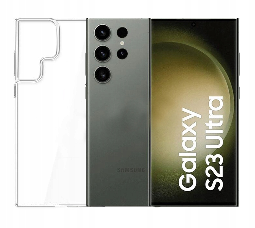 

3MK Clear Case do Samsung Galaxy S23 Ultra Etui