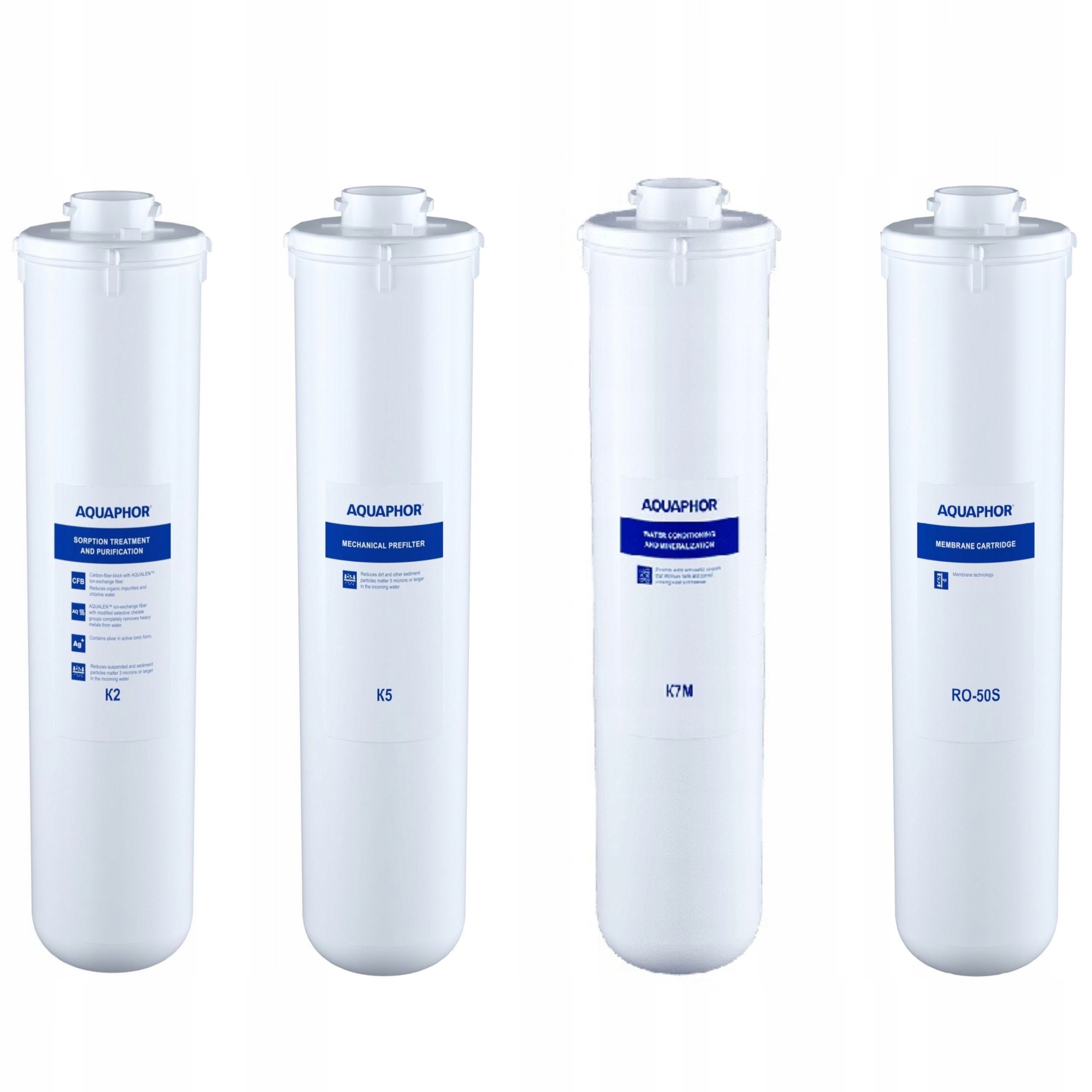 Sada vymeniteľných náplní pre Aquaphor Morion K5, K2, K7M, RO-50S