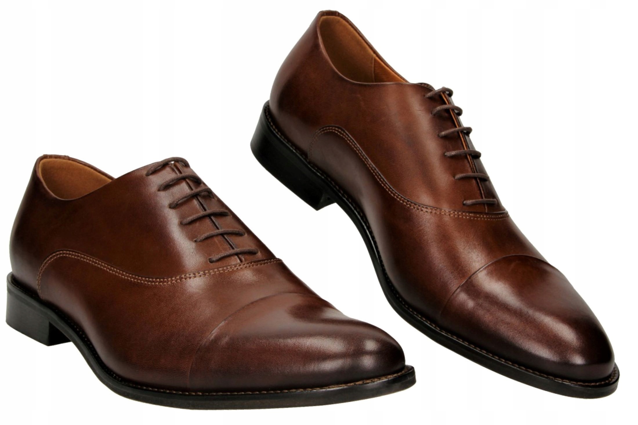 

Buty Oxfordy Wiedenki Angielska Klasyka Brąz/heban