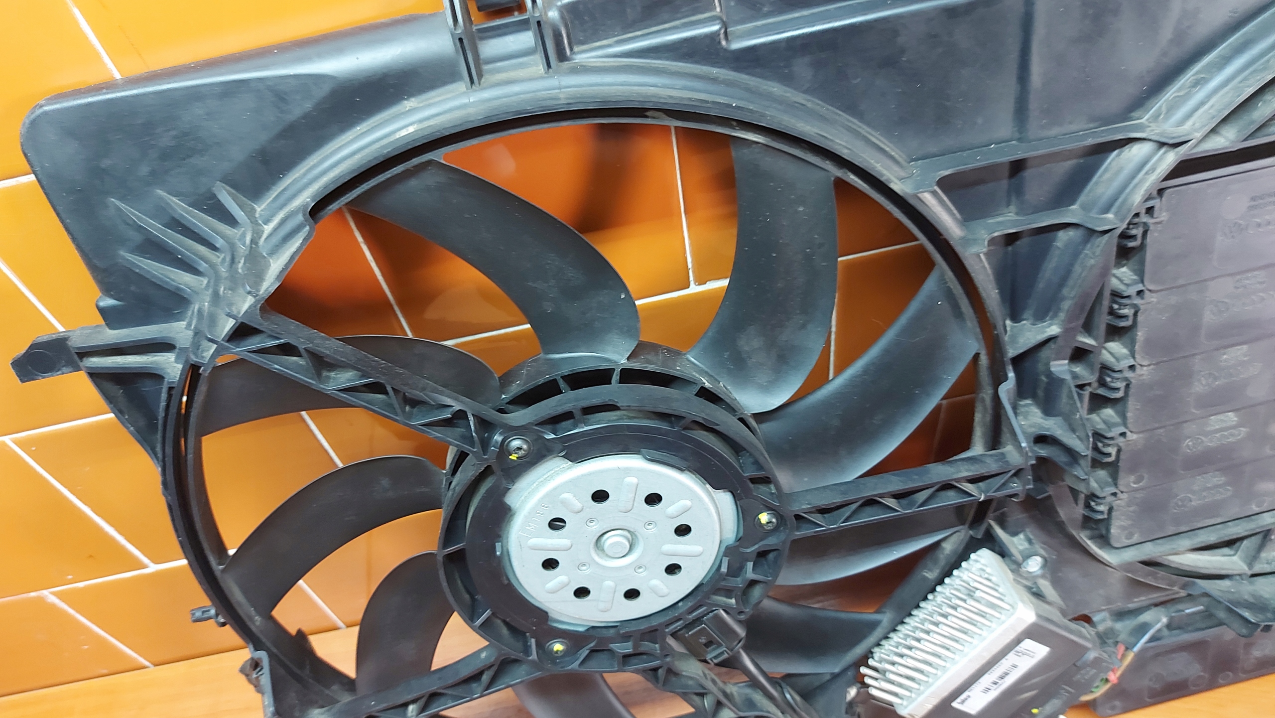obal ventylátora ventilátor chladiče AUDI A4 B8 A5