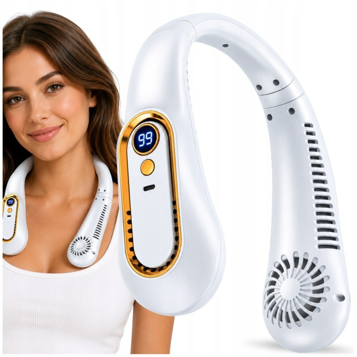 5 Rychlostí Ventilátor Na Krk Usb Přenosný Větráček