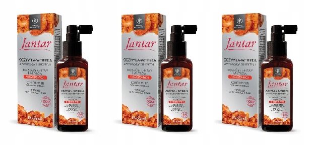 Farmona Jantar Wcierka Odżywka Porost Włosów 3x100