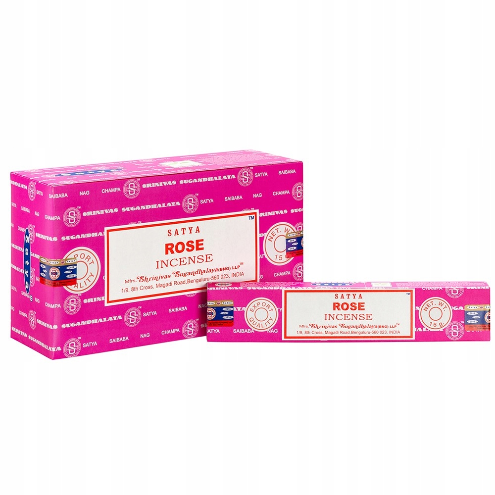 

Naturalne kadzidło Satya Rose 15g