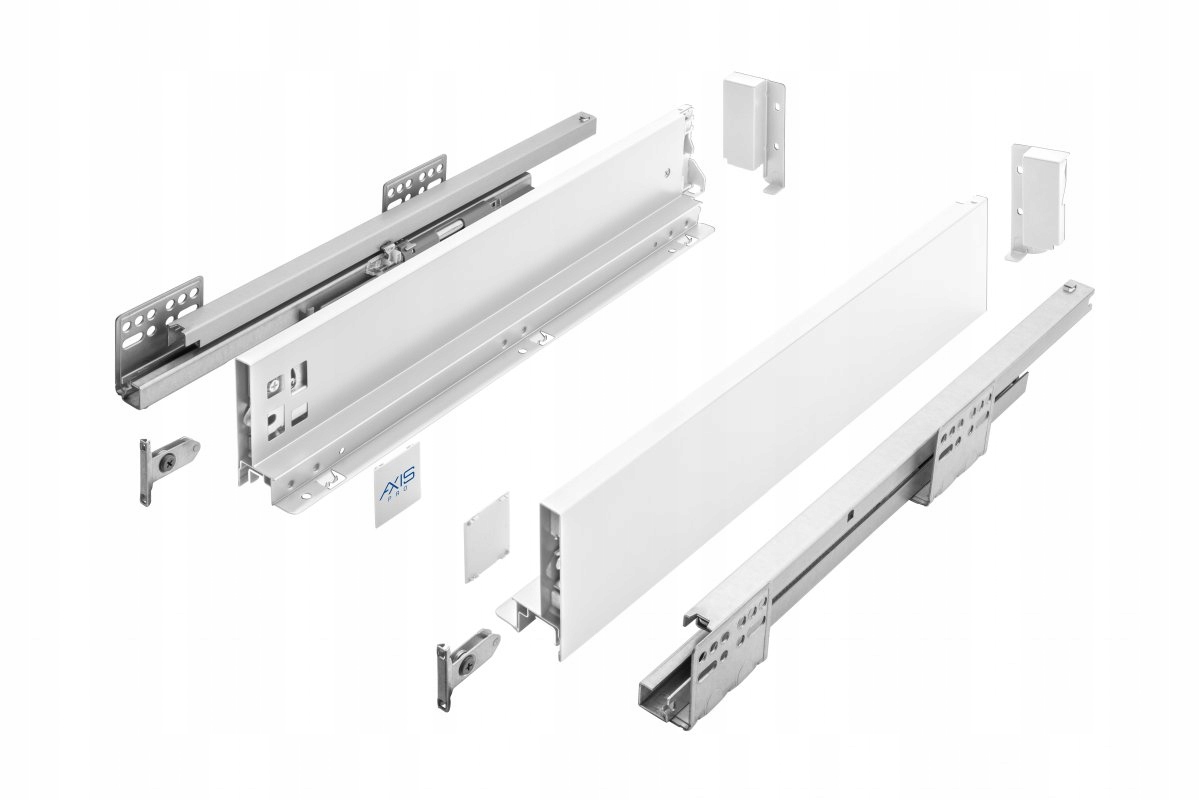 

Szuflada Axis Pro niska biała H84 400 mm Gtv