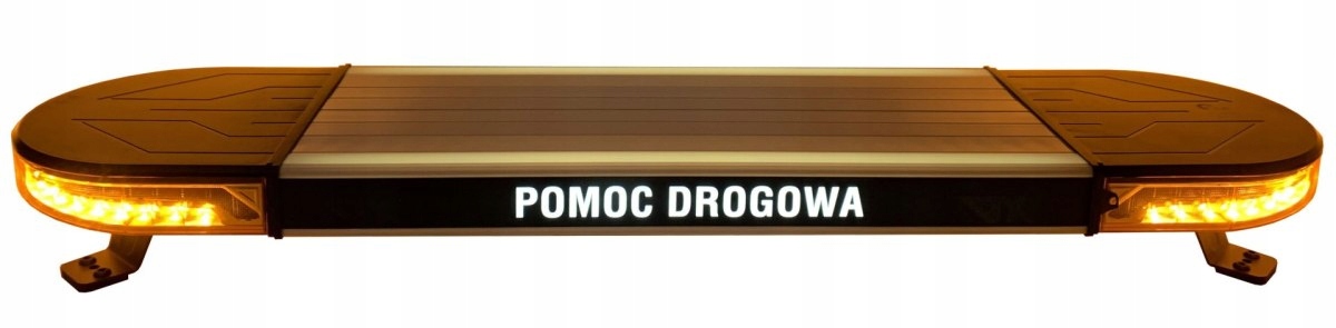 Výstražný Led paprsek 124 cm podsvícený nápis silniční asistence 12-24 V