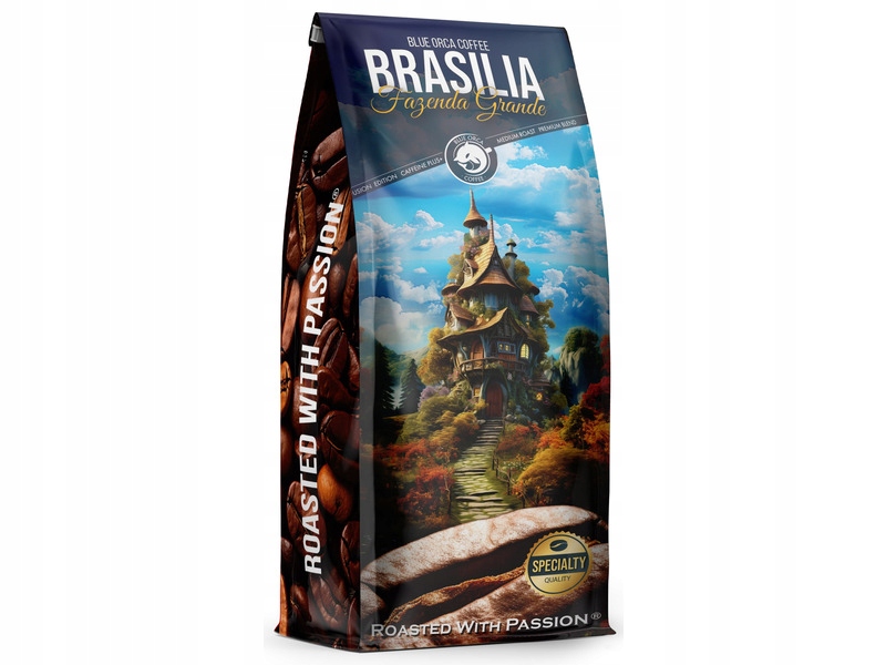 Kawa ziarnista Blue Orca Coffee Brasilia 1kg
