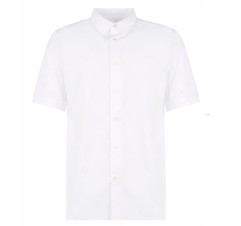 Koszula chłopięca biała krótki rękaw polska 36 164