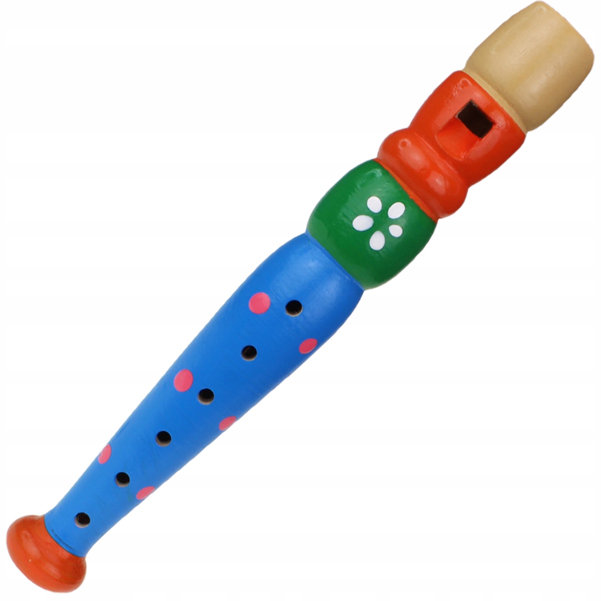 FLET PROSTY DREWNIANY SZKOLNY SOPRANOWY KOLOROWY Marka inna