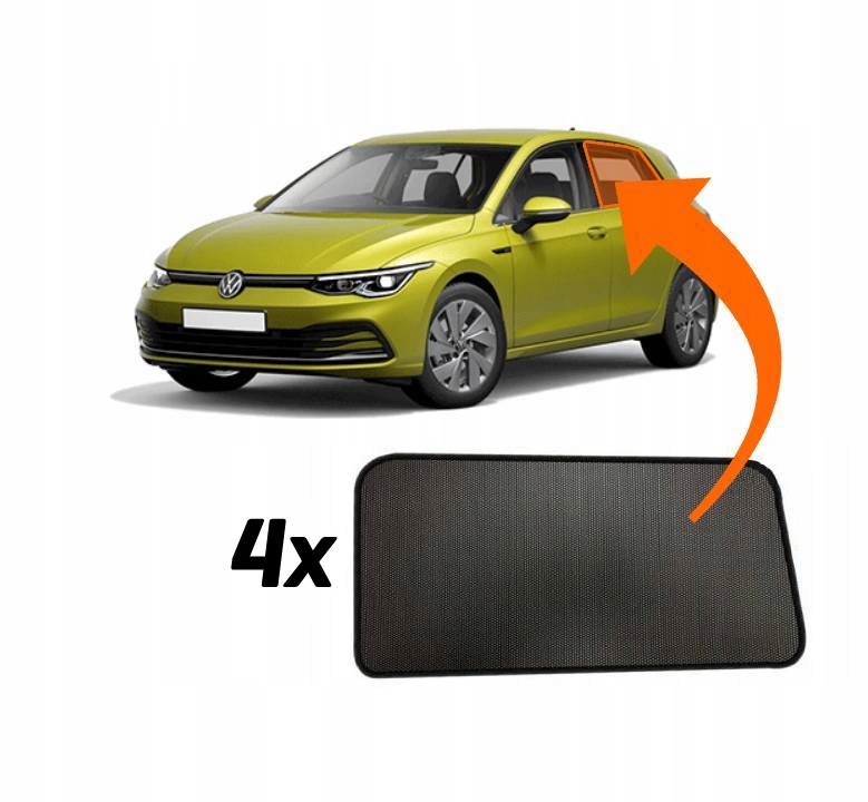 Slnečná clona na roletu Vw Golf VIII