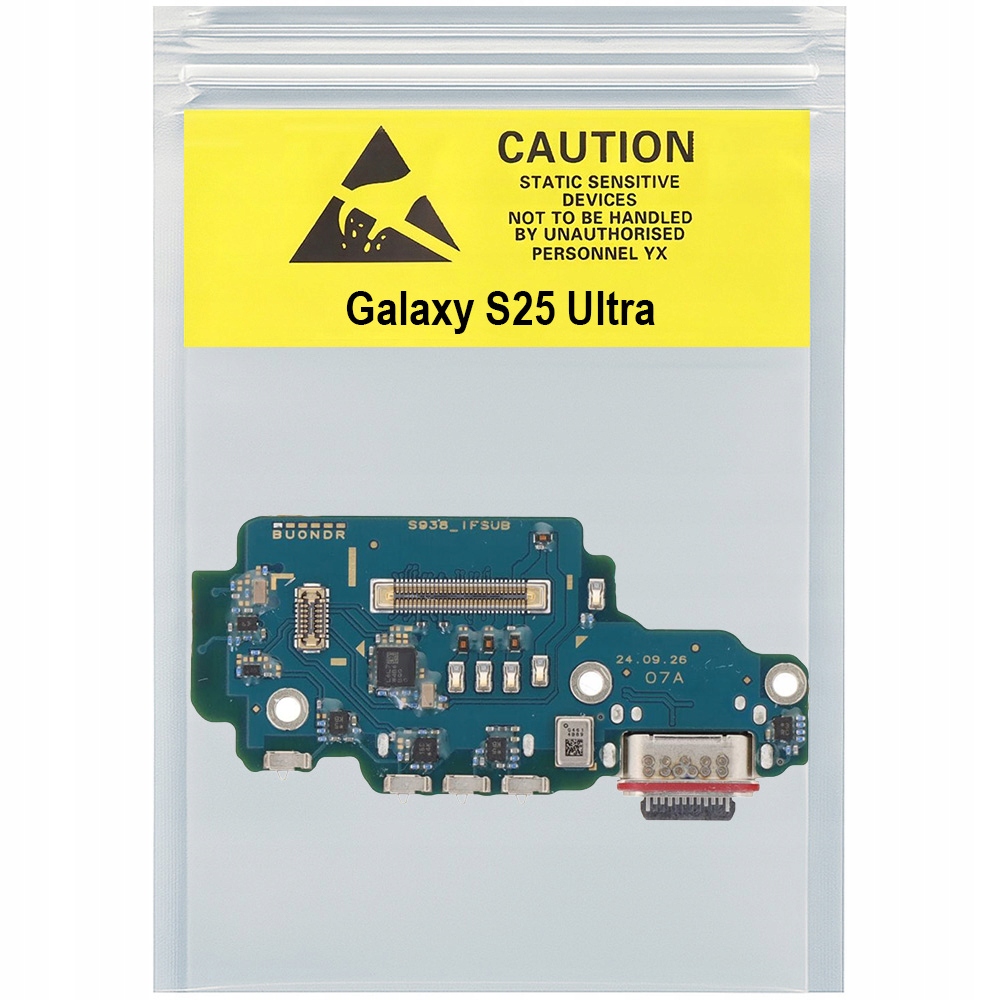 Płytka z gniazdem ładowania Usb do Samsung Galaxy S25 Ultra Org