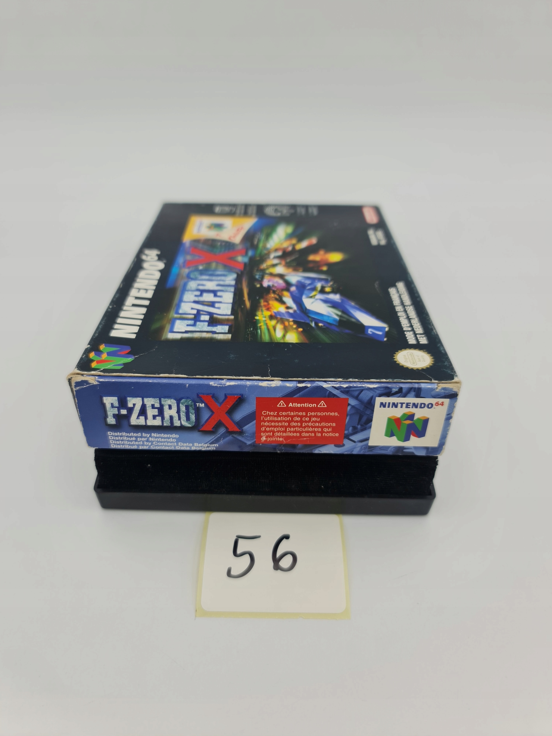NINTENDO 64 F-ZERO X KARTON BOX Wersja językowa Angielska