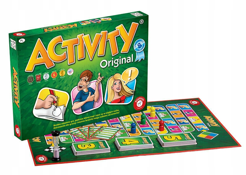 Towarzyska Gra Imprezowa Gra Planszowa Rodzinna Activity Original Piatnik