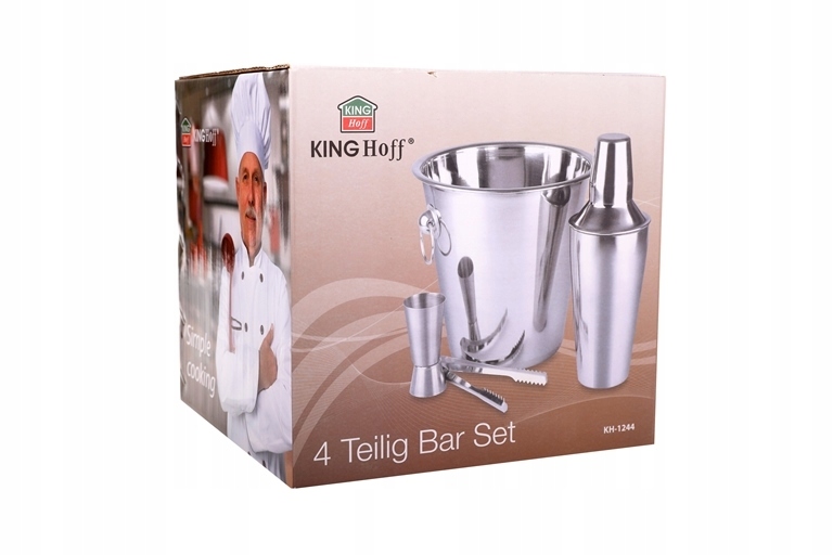 ZESTAW BAROWY 4 ELEMENTY Kinghoff KH-1244 Producent Kinghoff