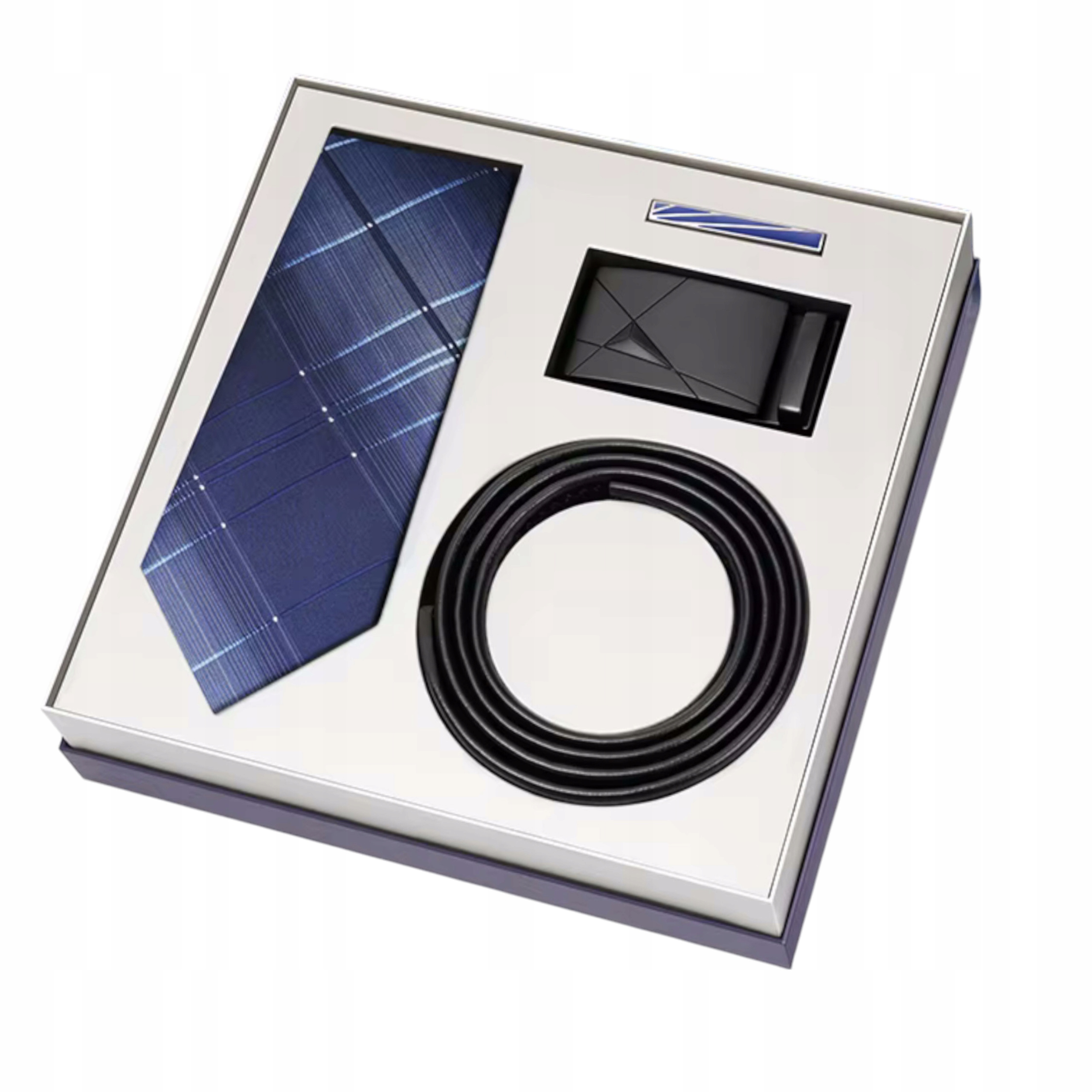 Dárková sada pánský kravatový pásek spona elegantní dárek