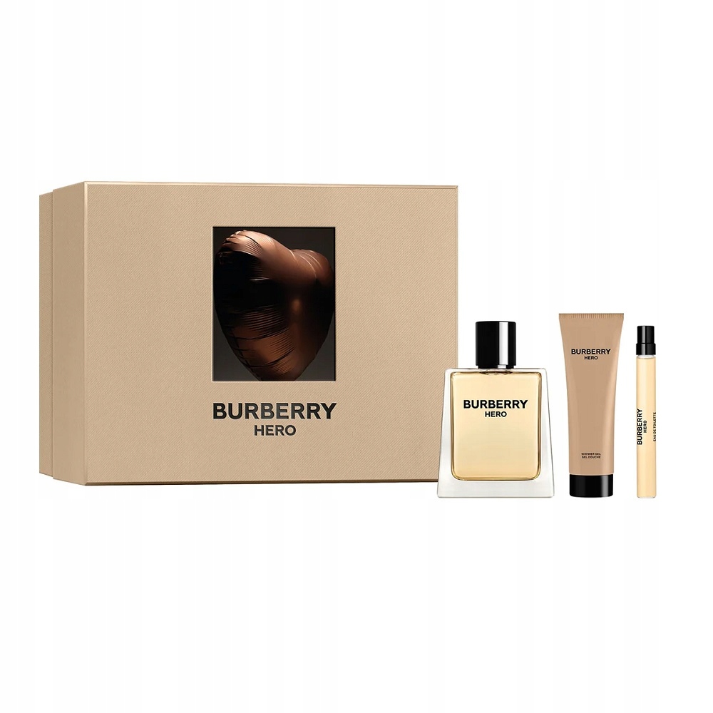 Burberry Hero sada Edt 100 ml sprchový gel 75 Ml Edt 10 ml