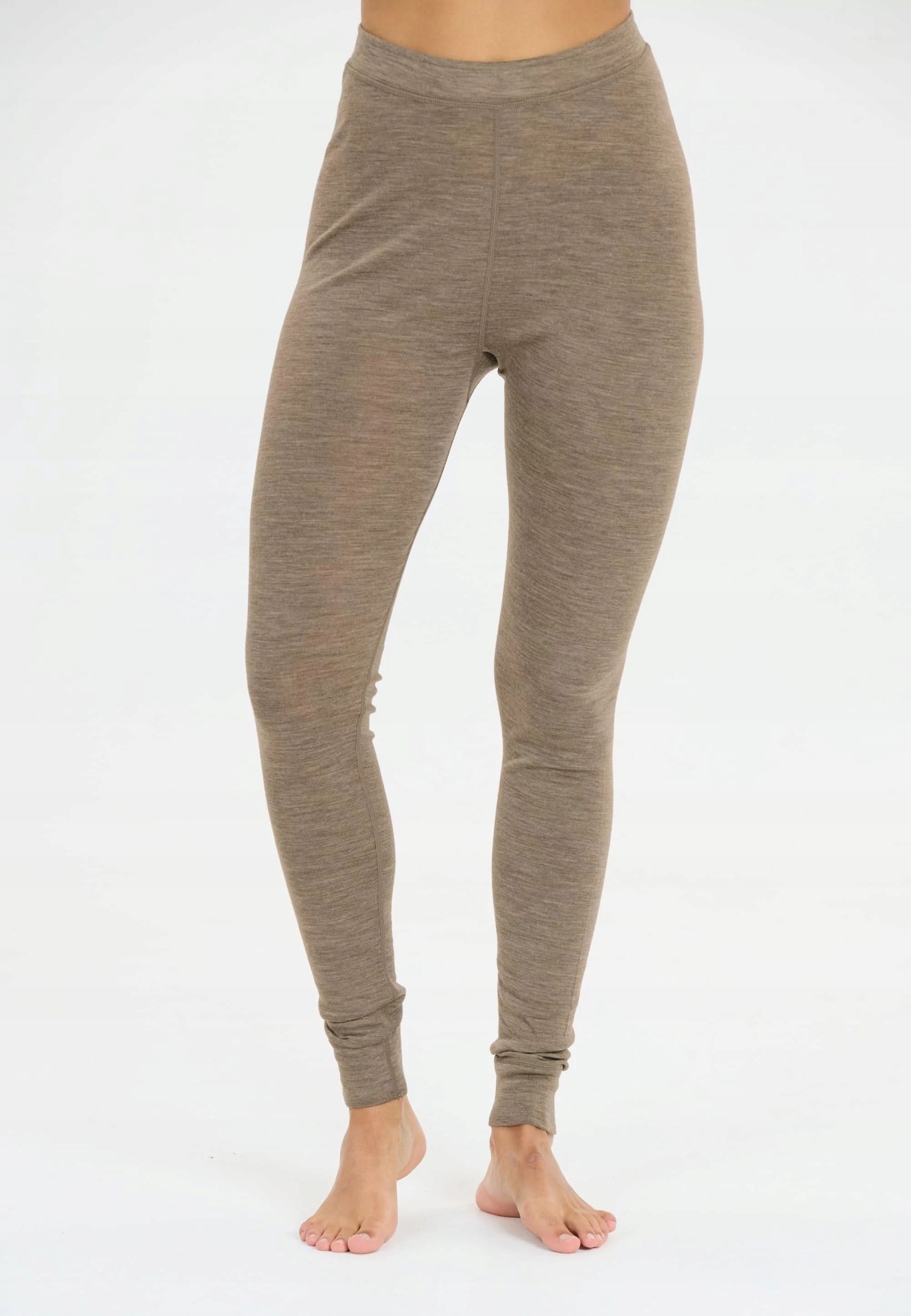 Legginsy termoaktywne damskie Whistler Cerro Merino Beżowy 40