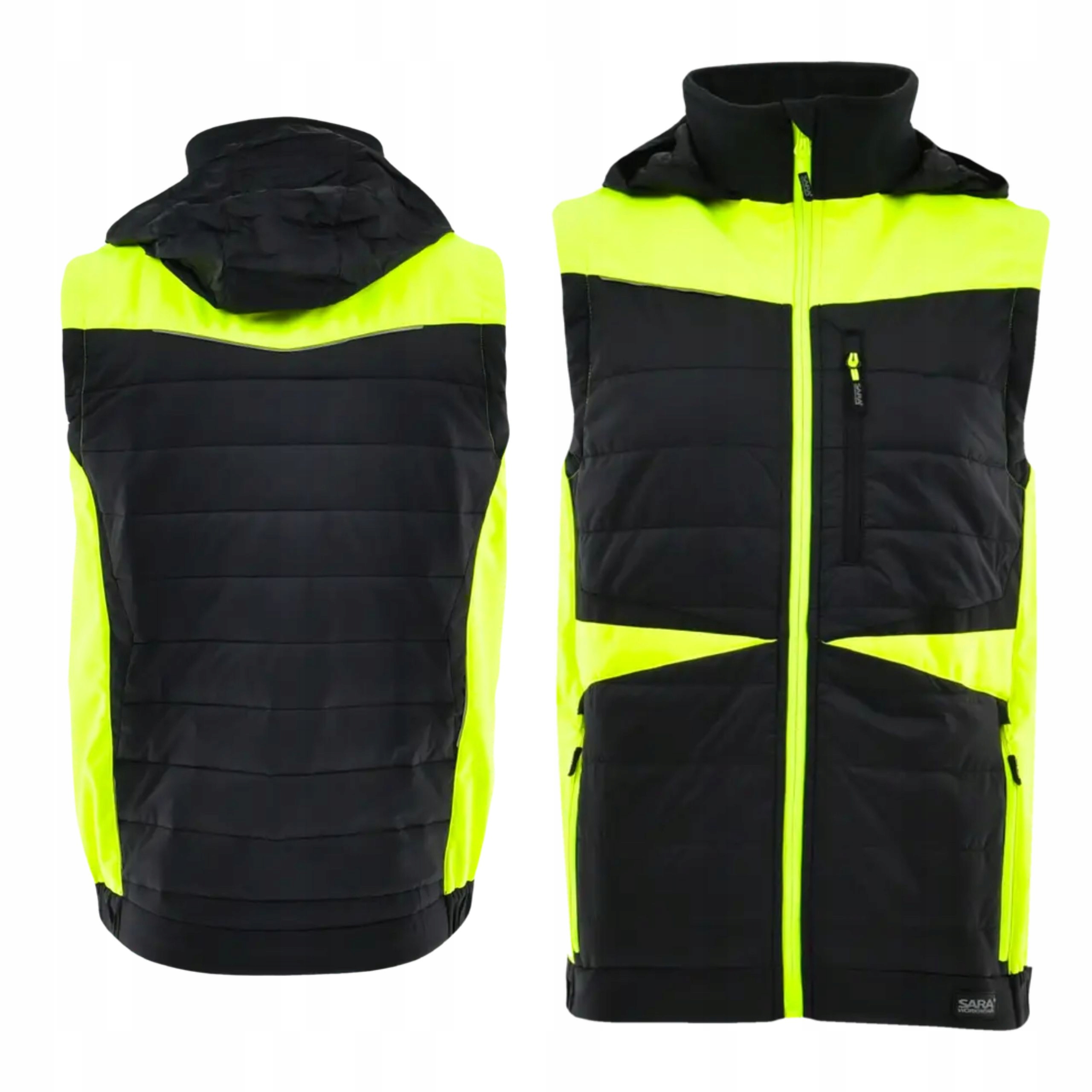 Bezrękawnik kamizelka robocza z kapturem Sara Comfort XXL