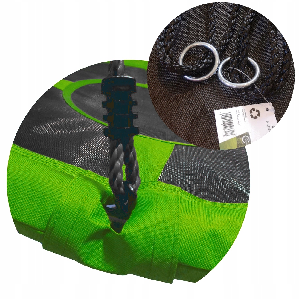 HUŚTAWKA OGRODOWA WISZĄCA DLA DZIECI BOCIANIE GNIAZDO WYTRZYMAŁA XL 80 cm Kod producenta WH-QT200-2