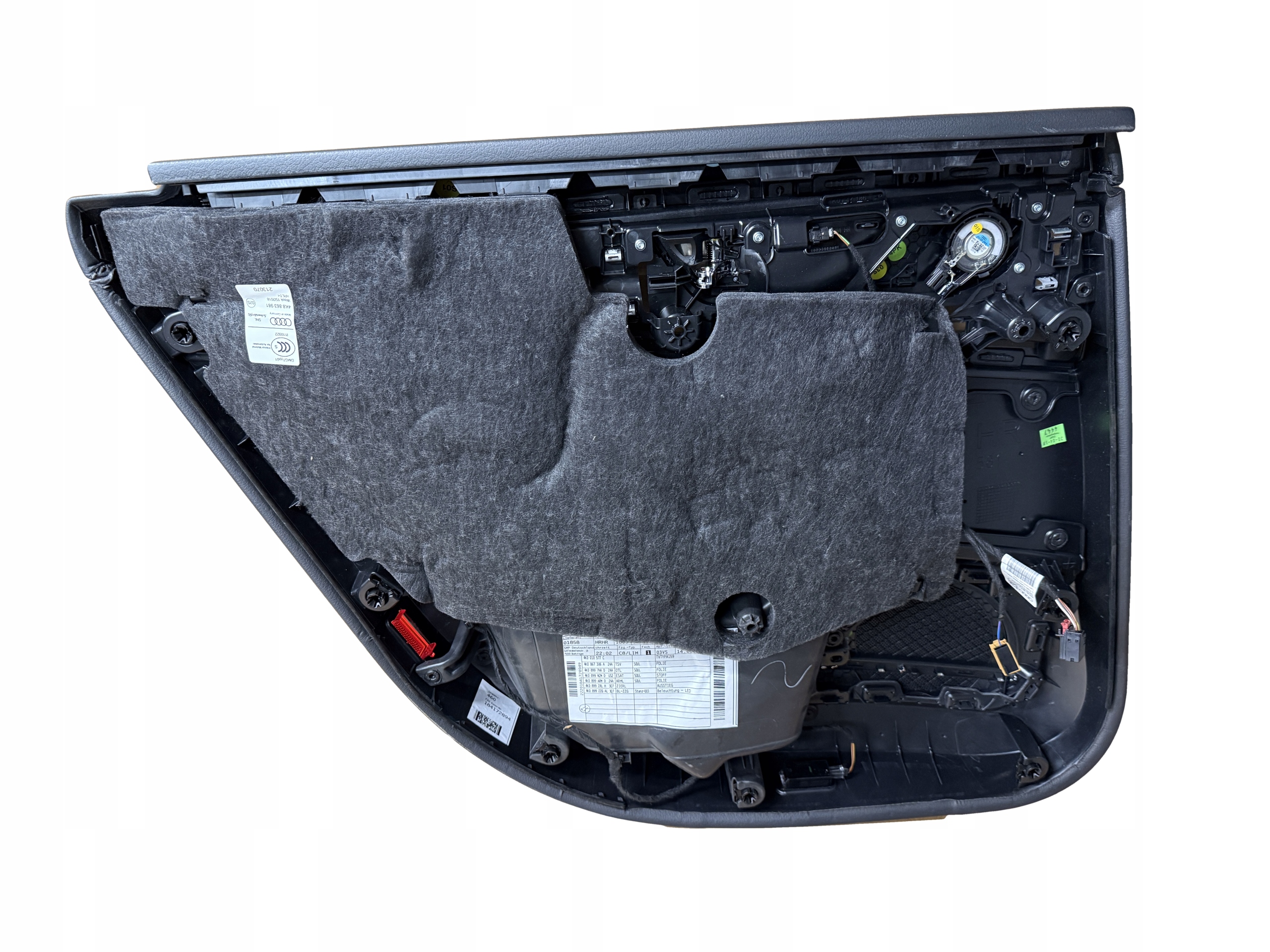 AUDI A6 4K C8 upholstery side door right rear part