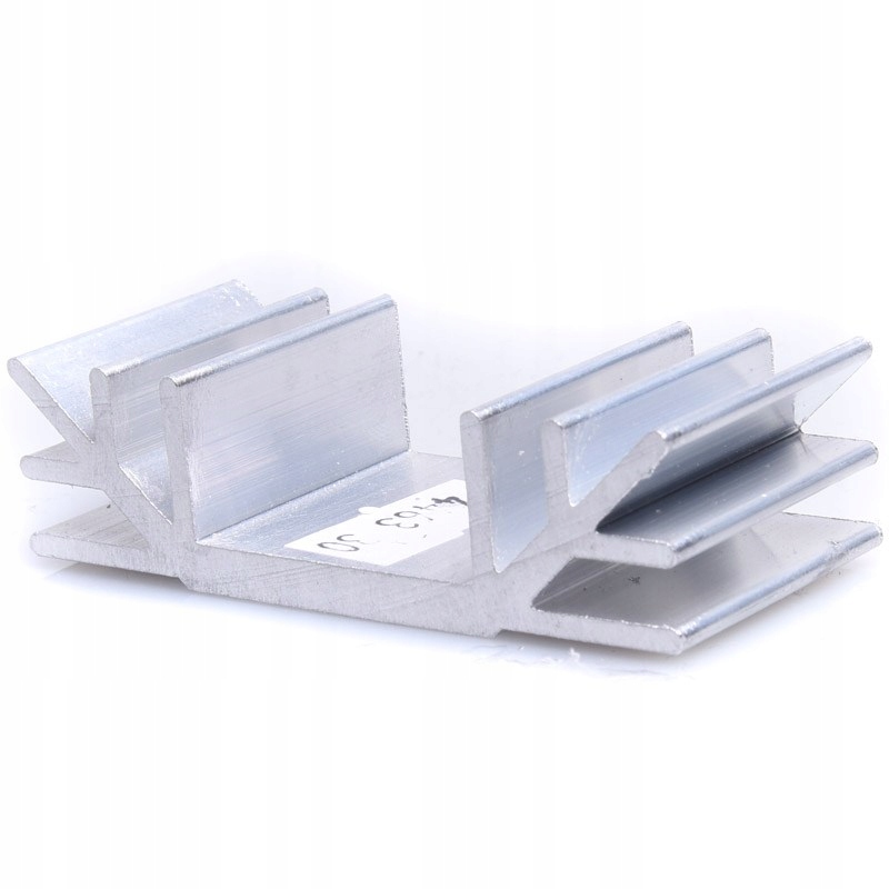 RADIATOR A4463 L=3cm ALUMINIOWY DO UKŁADÓW SCALONYCH TRANZYSTORÓW